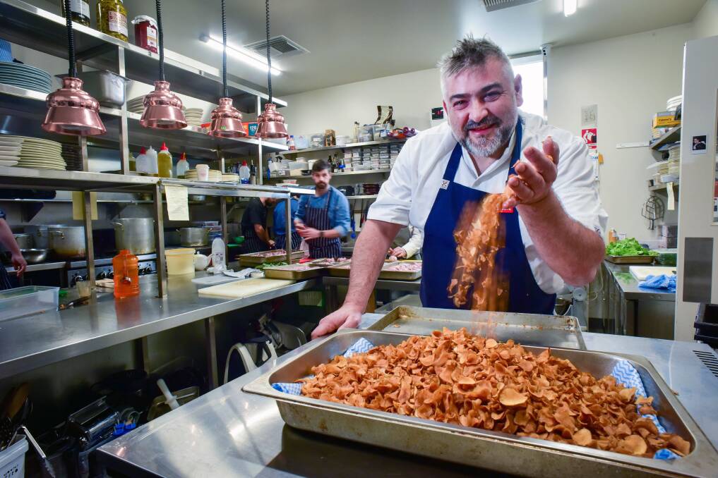 Frank Camorra - owner and chef of MoVida Restaurants. Picture: BRENDAN MCCARTHY