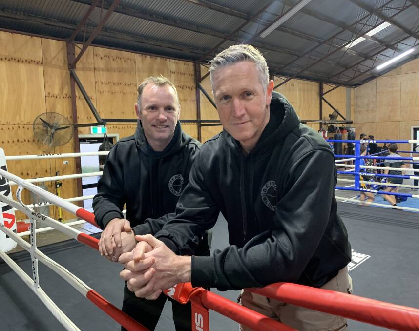 TAKING CHARGE: Detective Senior Sergeant John Dalton and Sergeant Adam Woods are the driving forces behind the resurgence of Bendigo Blue Light. Picture: TARA COSOLETO