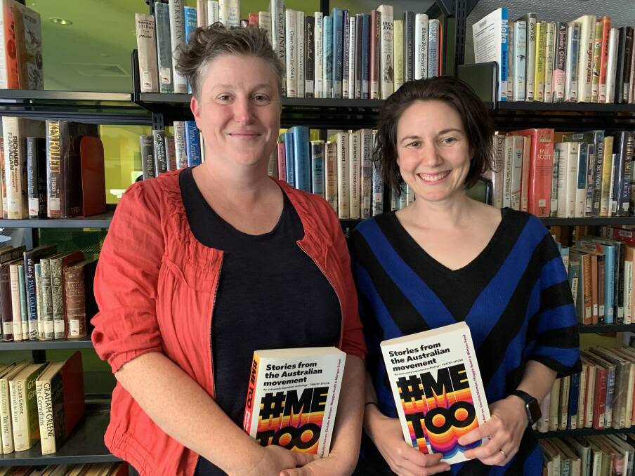 VOICES: Editors Miriam Sved and Christie Nieman spoke in Bendigo about their new anthology. Picture: TARA COSOLETO