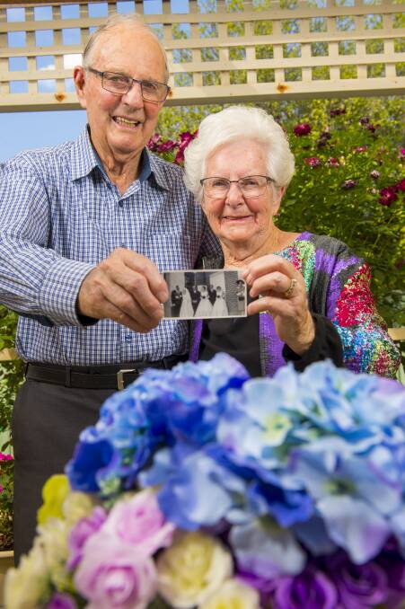 Bendigo couple Ron and Lorna Pickles have been married for 60 years. Picture: DARREN HOWE
