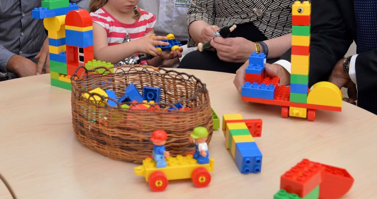 Childcare and kindergartens will stay open. Picture: BILL CONROY
