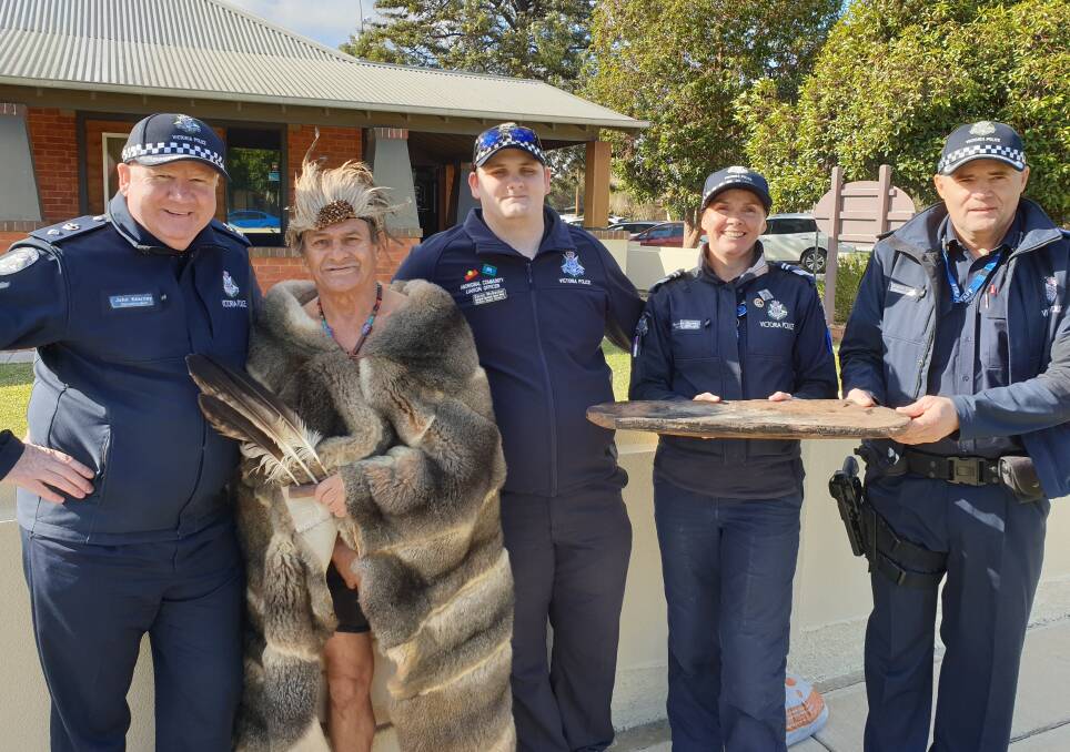 DIFFERENCE: Darcy McGauley-Bartlett, middle, said it was rewarding to help the community. Picture: SUPPLIED