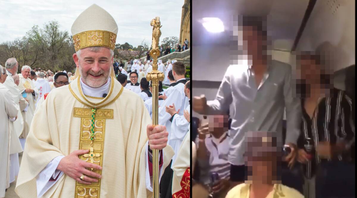 Bishop of Sandhurst Shane Mackinlay said the video of the students singing the demeaning chant was disappointing. Picture: DARREN HOWE/SUPPLIED
