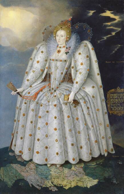 Queen Elizabeth I (The ‘Ditchley’ portrait) by Marcus Gheeraerts the Younger, c.1592 copyright National Portrait Gallery, London.
