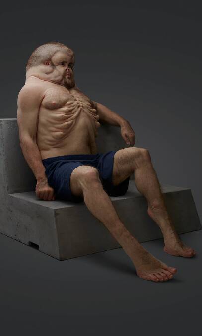 BODY: Graham is on display at Bendigo Art Gallery until October 30 and highlights how susceptible the human body is to the forces involved in transport accidents. 