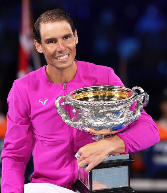 BEST: Rafael Nadal reignited the GOAT debate with his Australian Open victory. Picture: Clive Brunskill/Getty Images