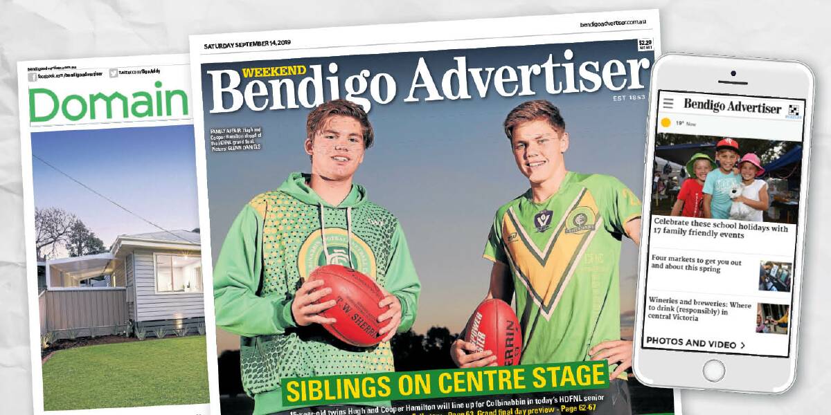 STRONGER TOGETHER: The owners of Bendigo Weekly will merge their free weekly newspaper into Australian Community Media's paid daily, the Bendigo Advertiser.