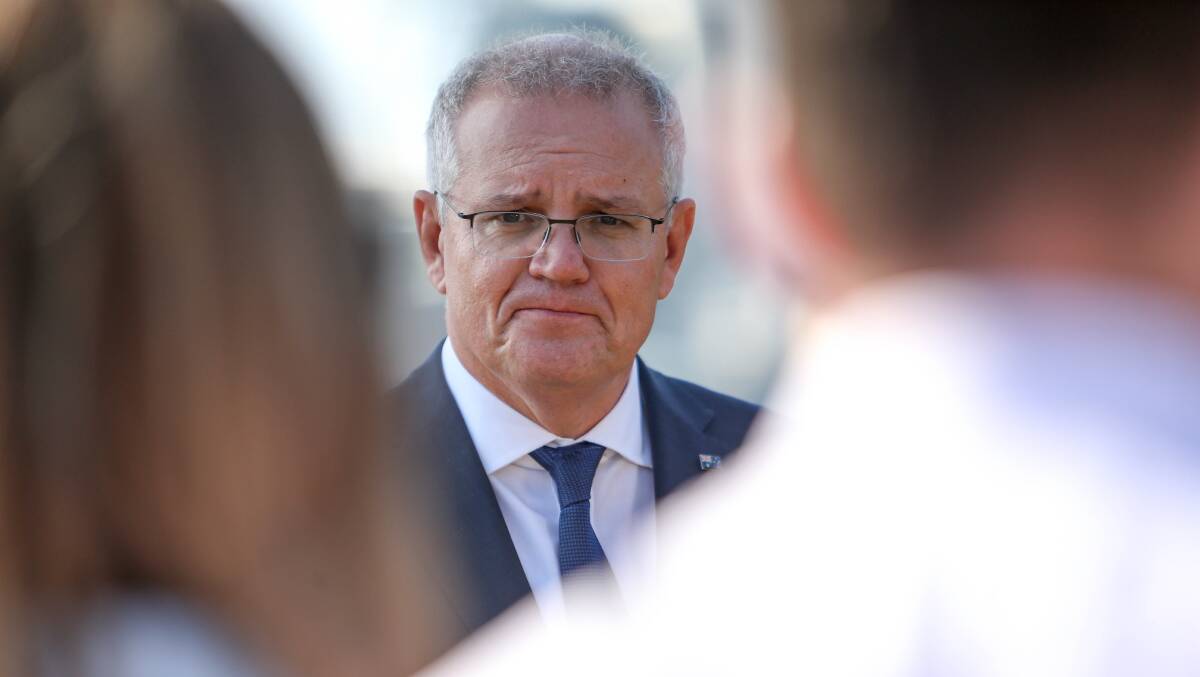 Prime Minister Scott Morrison will work through problems with the country's vaccine rollout during Monday's national cabinet meeting. Picture: Chris Doheny