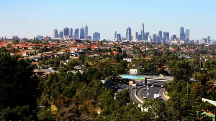 Melbourne mega City; Melbourne will soon be home to more than four of every five Victorians. Picture:JESSICA SHAPIRO