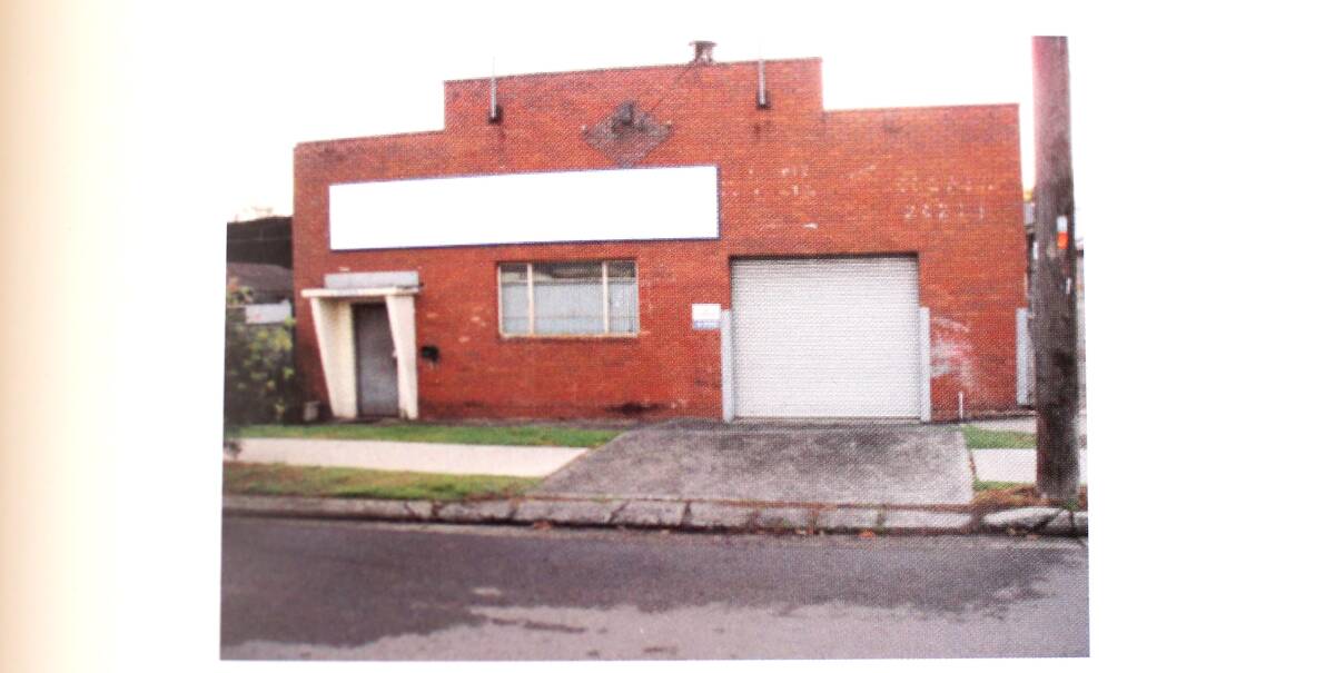 The Brookvale warehouse where INXS, initially called The Farriss Brothers, began rehearsing. Picture: Supplied