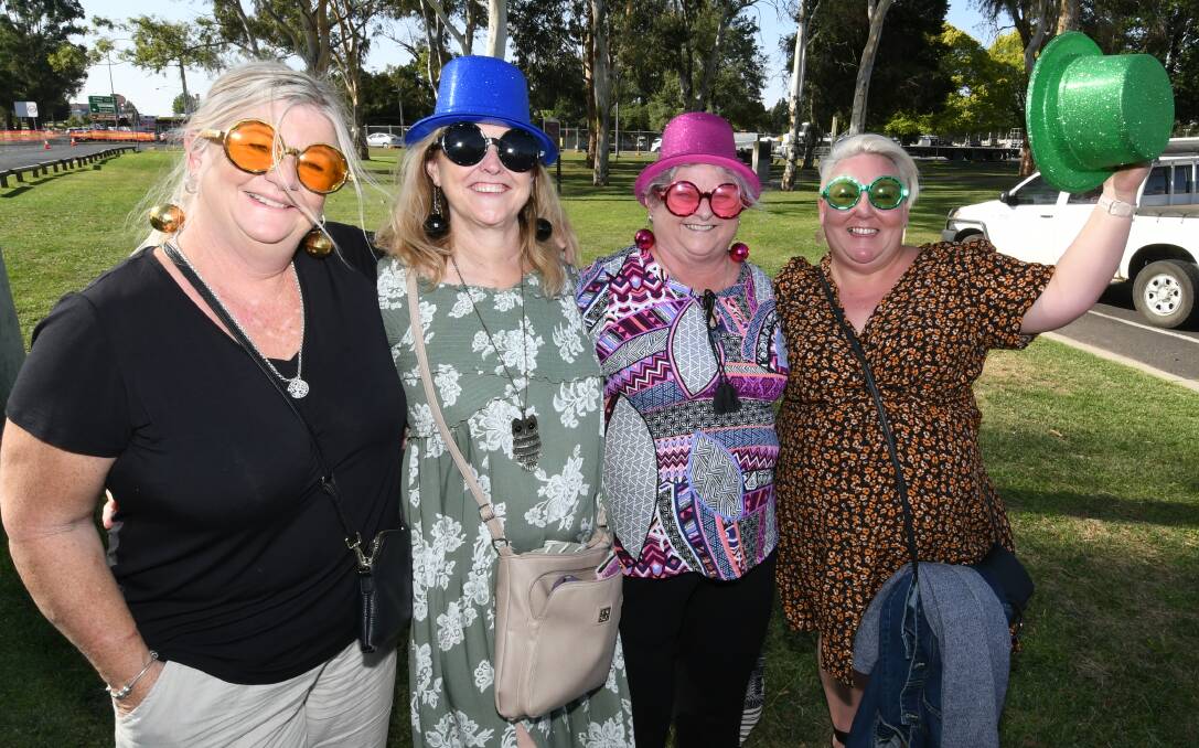 READY TO PARTY: Some of the 20,000 fans who flocked to Bathurst to see Elton John in concert on Wednesday night. Photo: CHRIS SEABROOK