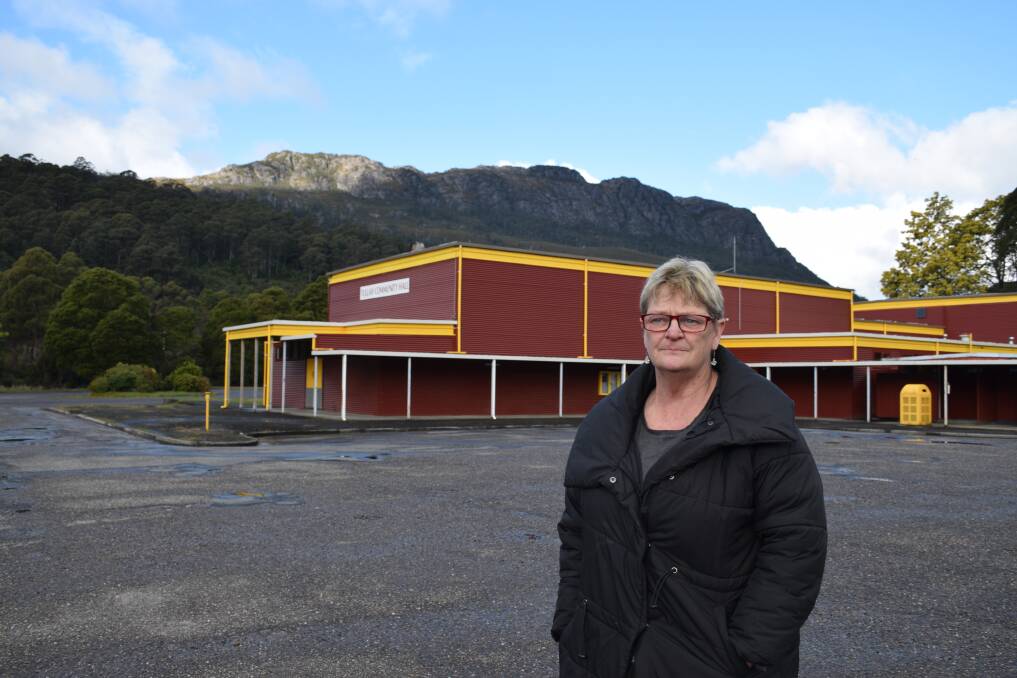 LOOKING AHEAD: Tullah Progress Association president Jenny Bowie says the town supports the Riley mine, even if 'Greenies' don't. Picture: Lachlan Bennett