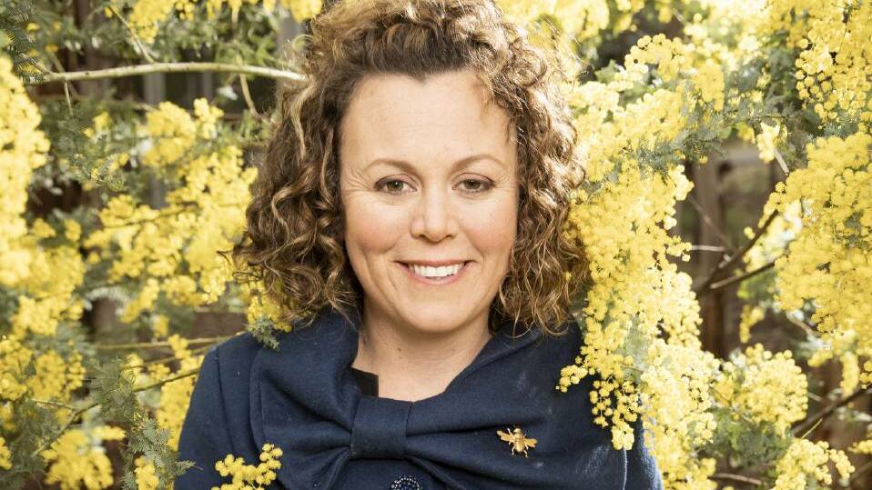 Beekeeper Claire Moore plans to breed a genetically diverse range of queen bees, and establish Victoria's first beekeeping qualification. Picture: SUPPLIED