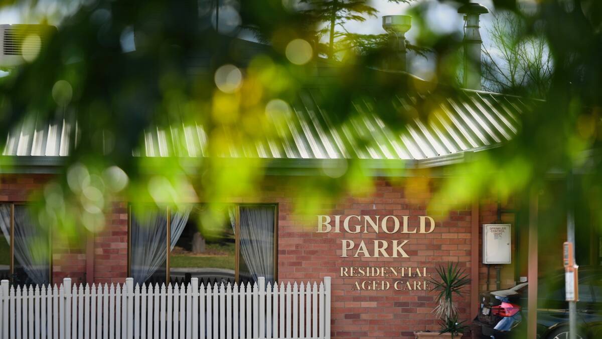 Bignold Park residents were given a notice to vacate within 31 days earlier in May. Picture: DARREN JAMES