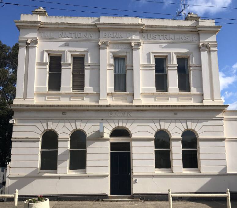 Boort's historic NAB bank branch has a new lease on life, as accomodation. Picture: supplied