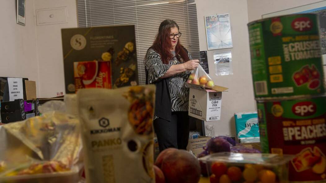 Bendigo Family and Financial Services Jenny Elvey urged people to buy only what they needed. Picture: DARREN HOWE