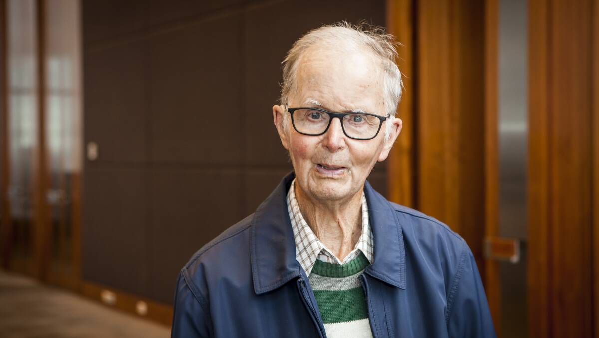 Douglas Padgham received a Kellion Victory Medal for having lived with diabetes for over 50 years. Picture: Jorge de Araujo at Artificial Studios.