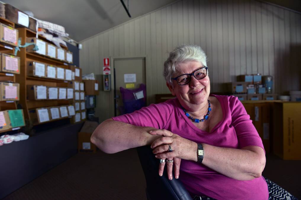 DIGGING DEEPER: Marianne Midelburg is one of six volunteers exploring the nuts and bolts of history at the Central Deborah Mine in Bendigo. Picture: BRENDAN McCARTHY