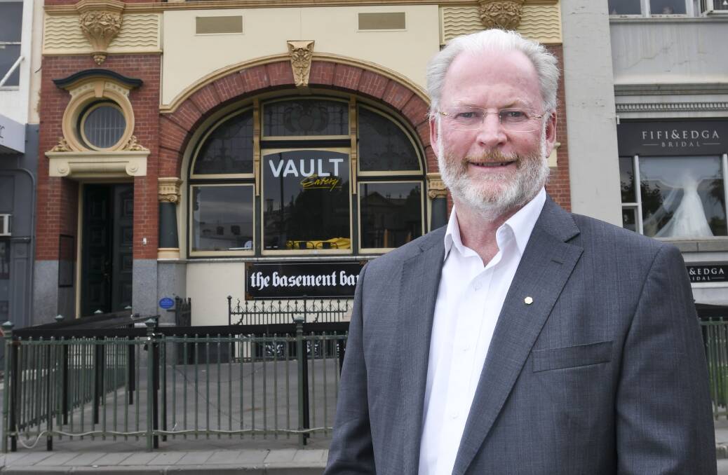 Mark Brennan was set to open new business Alium Dining, right before the COVID-19 pandemic hit. Picture: NONI HYETT