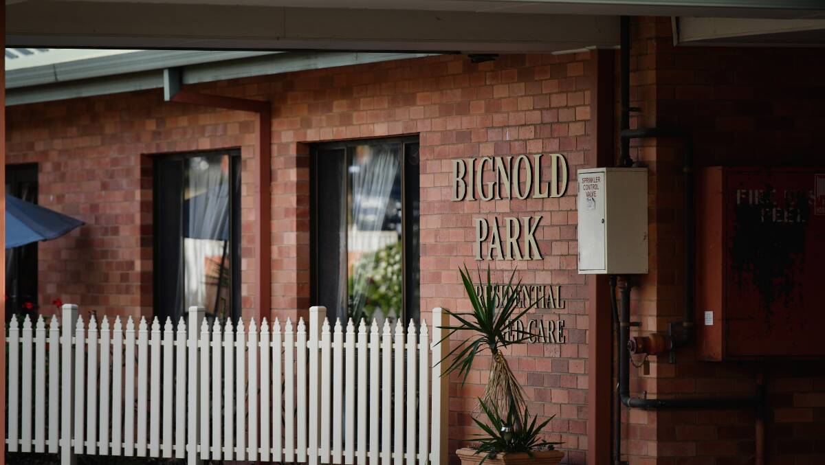 Residents of Bignold Park were given a notice to vacate within 31 days. Picture: DARREN JAMES