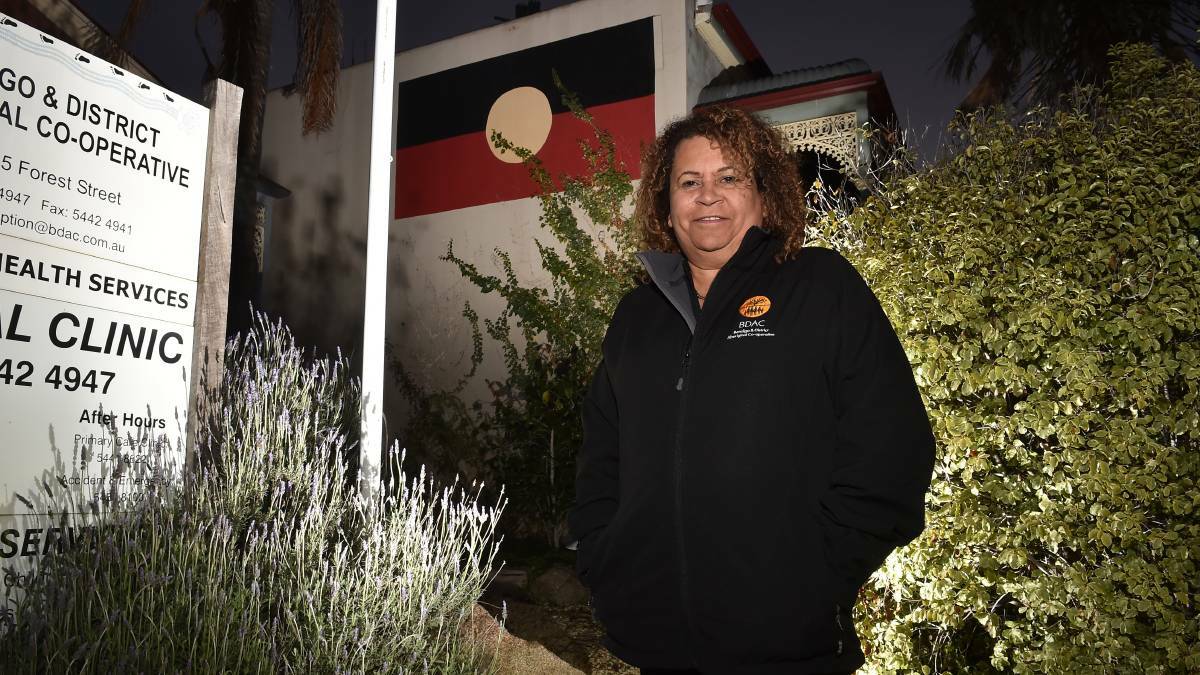 Bendigo and District Aboriginal Cooperative chief executive Raylene Harradine. Picture: NONI HYETT