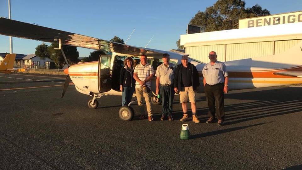 Members of the Castlemaine and Eaglehawk Rotary Clubs. Picture: supplied