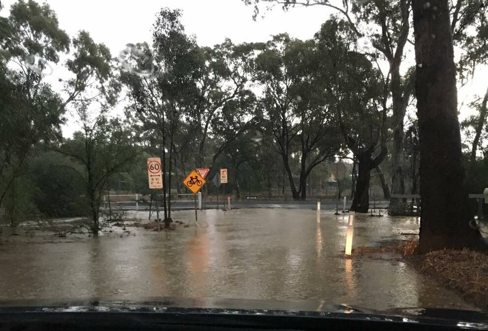 Photo taken from Gee Road, entering the Calder Highway in Big Hill. Picture: LYN MANSFIELD