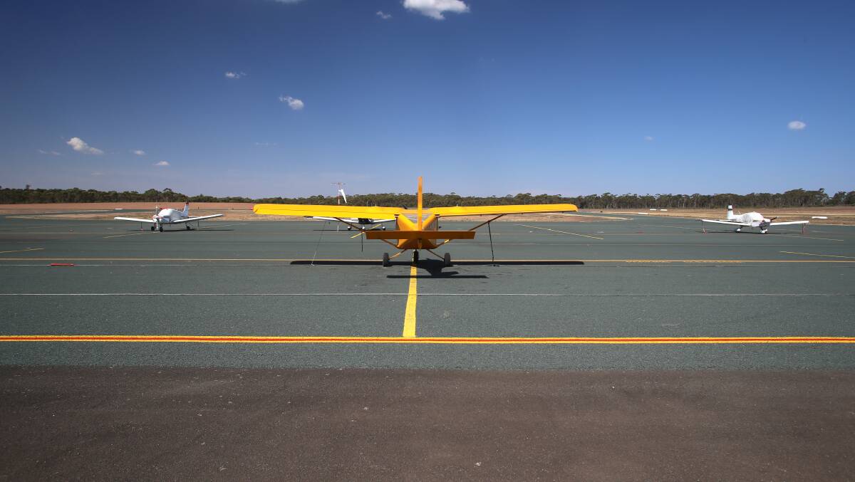 FLYING HIGH: RMIT say it will open a flight school at the Bendigo Airport this year. Picture: SUPPLIED.