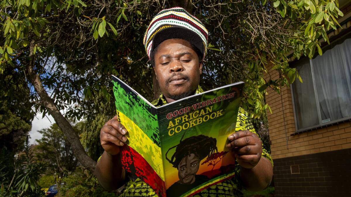 Benjamin Ato Sam has written his second African cookbook, which will be released on Friday. Picture: DARREN HOWE