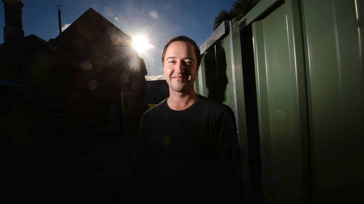 Harrison Carter has opened a new psychology clinic, focused on people aged 12-25. Picture: DARREN HOWE