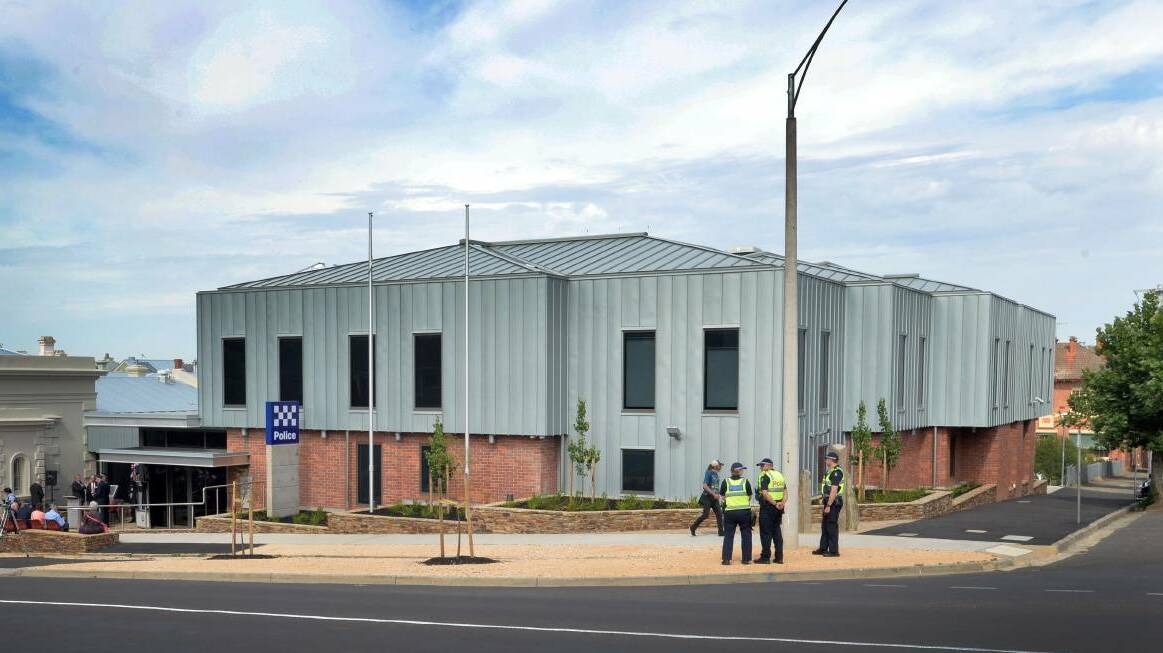 The new Castlemaine Police Station.