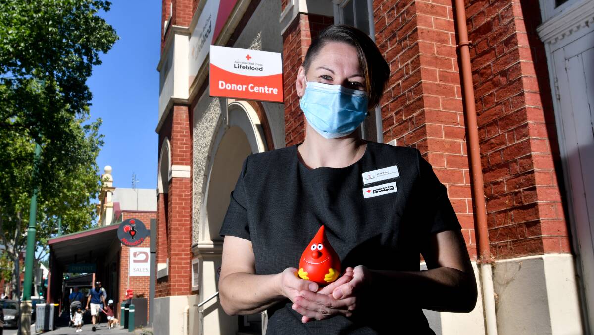 THANKFUL: Bendigo Lifeblood spokesperson Shae Burns said the community had shown strong support for the service during 2020. Picture: NONI HYETT