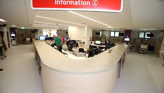 Numbers have dropped at the Bendigo emergency department. Picture: GLENN DANIELS