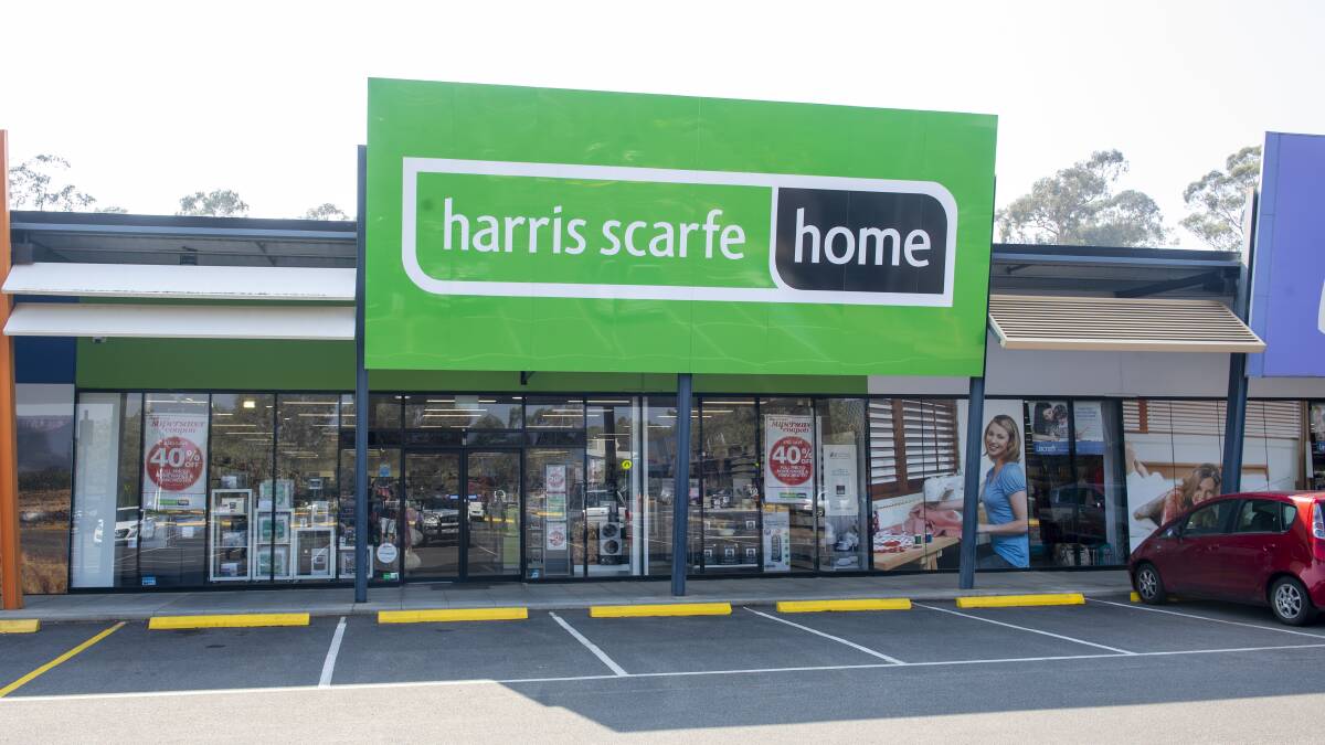 Bendigo's Harris Scarfe store is set to shut. Picture: DARREN HOWE