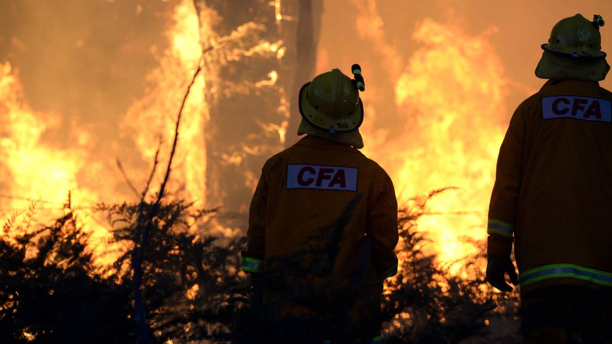 SAFETY FIRST: CFA District Two acting assistant chief fire officer Chris Jacobsen says crews have had to adapt to COVID-safe firefighting. Picture: DARREN HOWE