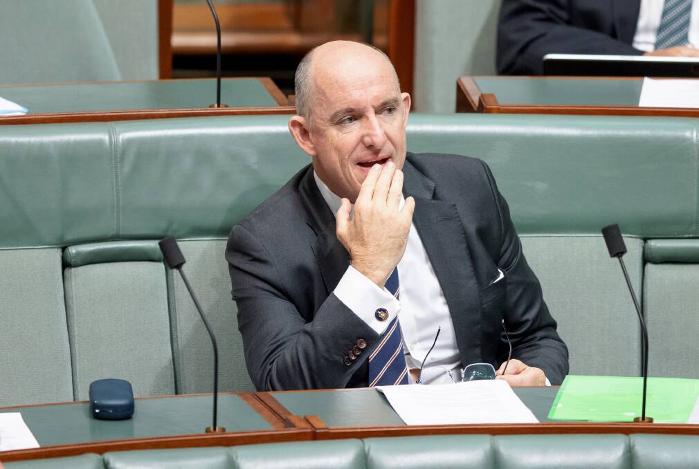 Former NDIS Minister Stuart Robert. Picture: Sitthixay Ditthavong