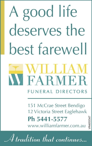 A good life deserves the best farewell 151 McCrae Street Bendi