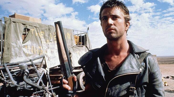 Mel Gibson in <i>Mad Max</i>.