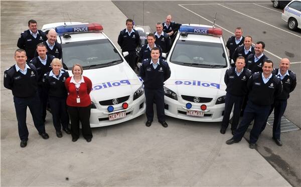 READY FOR ACTION: Bendigo TMU members prepare for another busy day on the roads.