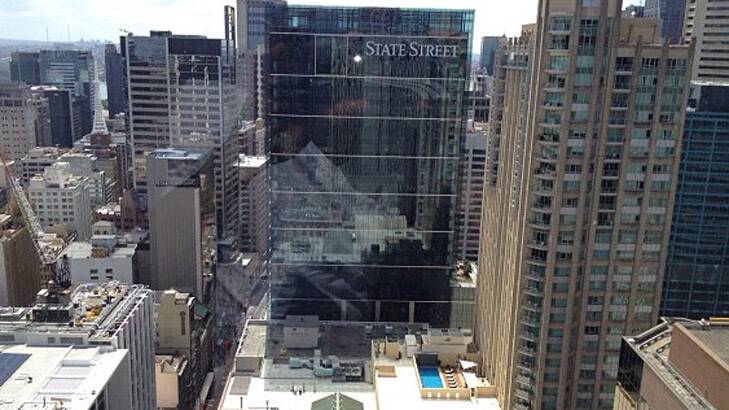Usain Bolt tweeted this picture of the view from his Sydney hotel room