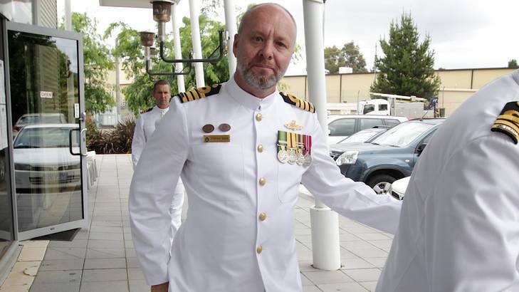 Captain Stefan King, in Canberra.