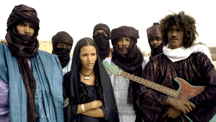 Musicians Tinariwen enjoy international popularity but are banned from playing in much of Mali.