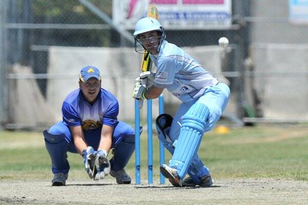 leading from the front: Strathdale-Maristians skipper Linton Jacobs during his 66 on Saturday. Picture: MATT KIMPTON