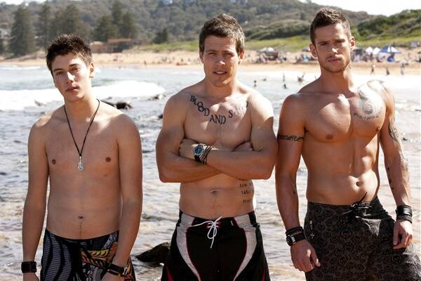 Lincoln Younes, left, has joined the cast of Home and Away as troubled teen Casey Braxton.