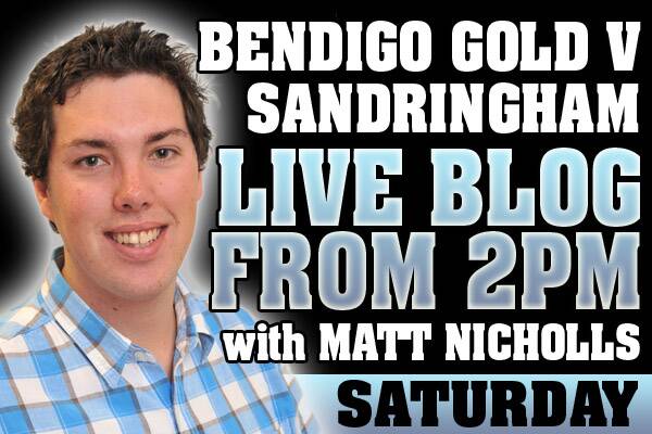 LIVE ACTION: Bendigo Gold v Sandringham