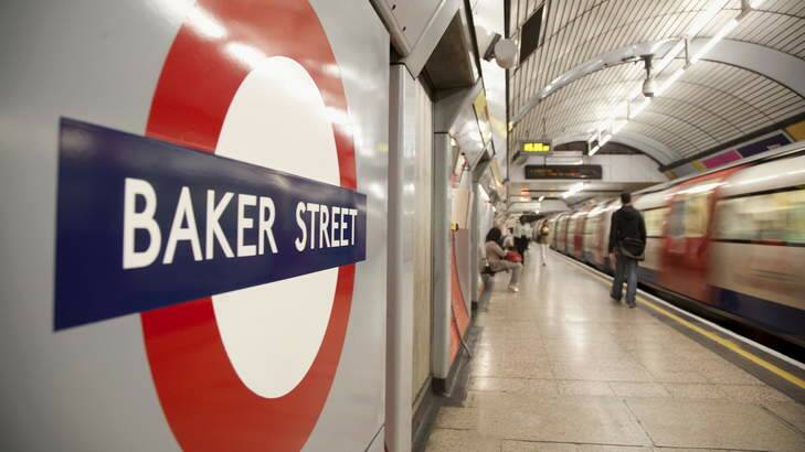 Iconic ... London's Baker Street Station.