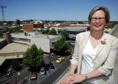 AWARD: Marg Allan is pleased with  the award Bendigo has received for the City's CBD plan.