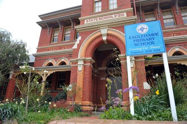 Lifeline: Faced with closure, Eaglehawk Primary School may get a reprieve from the state government.