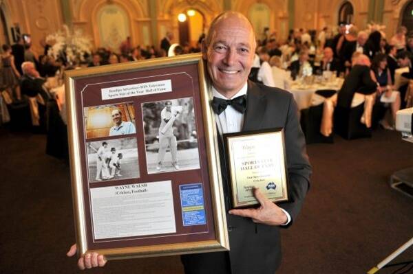 Wayne Walsh was last night made Sports Star royalty when he inducted to the Hall of Fame. Picture: PETER WEAVING