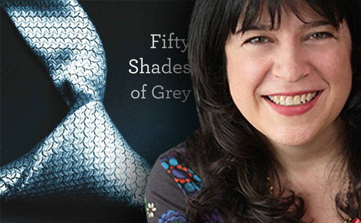 Tying up readers: Fifty Shades of Grey author E.L James.